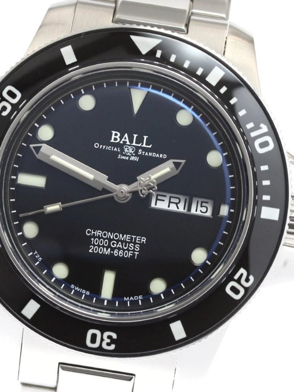 BALLWATCH Engineer Hydrocarbon Original DM2118B-S1CJ-BK Automatic Men's_913777